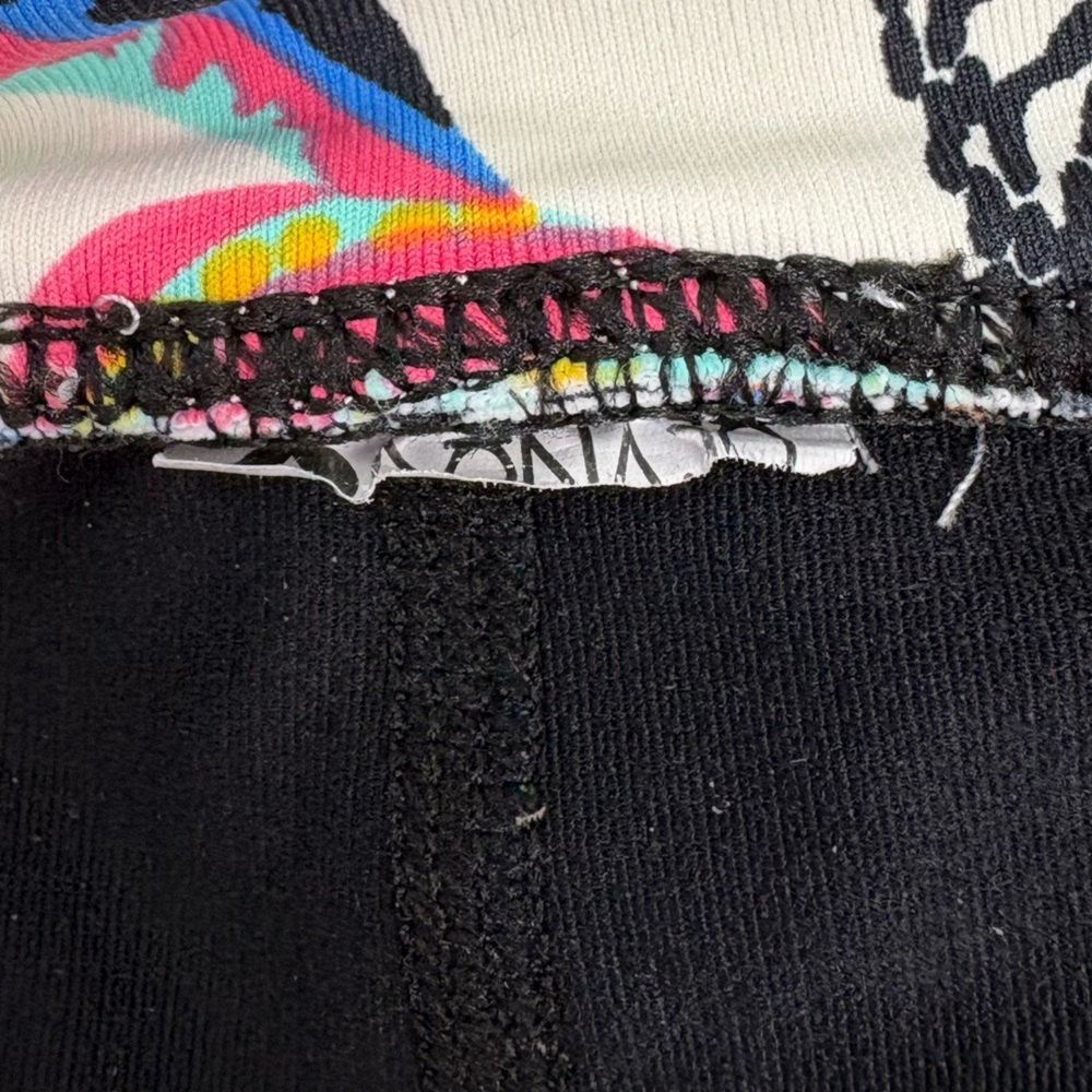 Dona Jo Pickleball Skort Tropical & Tiger Print Very Good Condition Preppy Sport - Picture 3 of 10